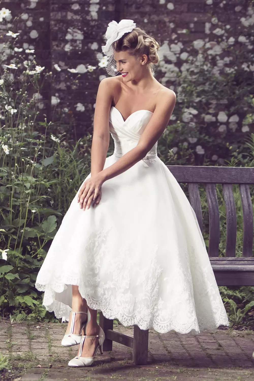50s Style Wedding Dresses Tea Length Uk