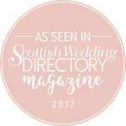 As Seen in Scottish Wedding Directory Magazine