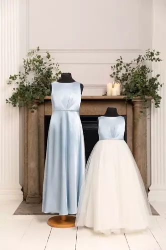 junior bridesmaid dresses uk Light Blue Junior Bridesmaid Dresses