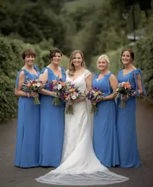 jolie bridesmaid dresses Jolie Crepe Dress