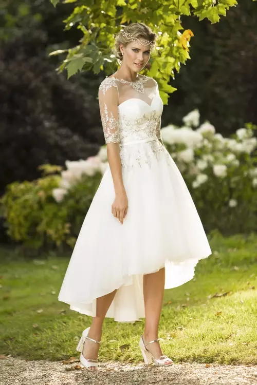 Monique 50s Style Short Tea Length Wedding Dresses Brighton Belle