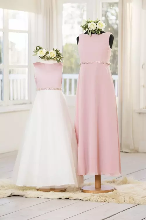 C640, T640 | Junior and Flower Girl Bridesmaids Dresses | True Bride
