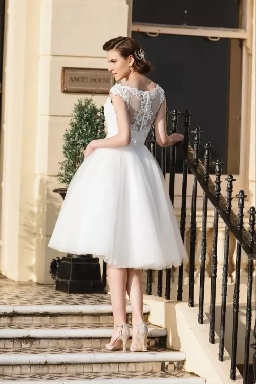 Sydney 50s Figure Flattering Short Wedding Dresses Brighton Belle