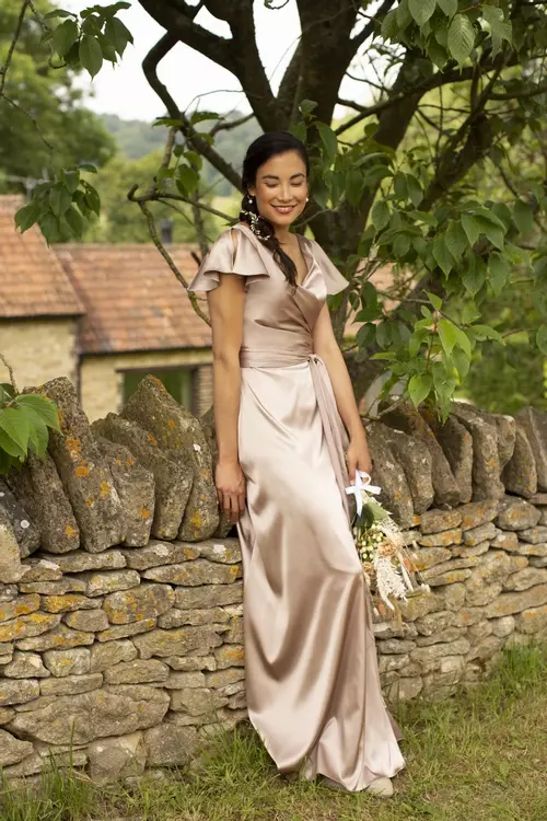 wrap dress bridesmaid styles Wrap Multi Way Dress main image 0