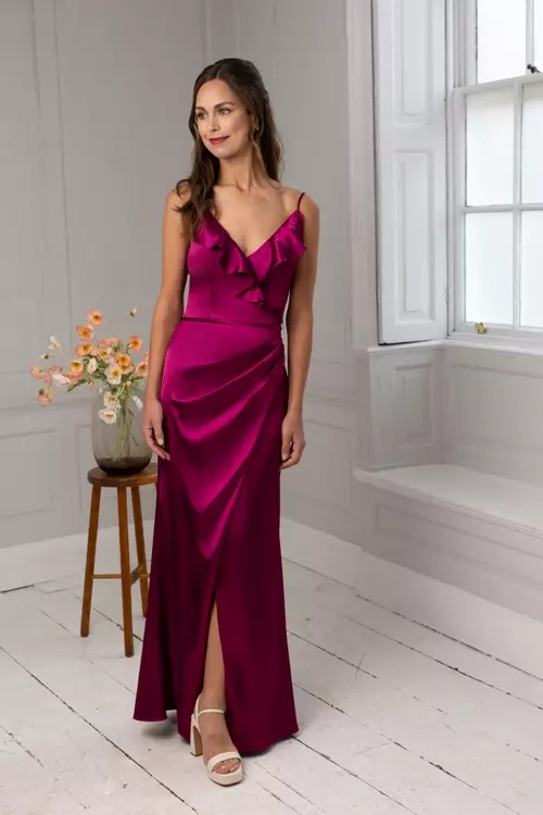 sachin and babi light blue dress Pinko - Champagne taffetà dress Pink main image 1
