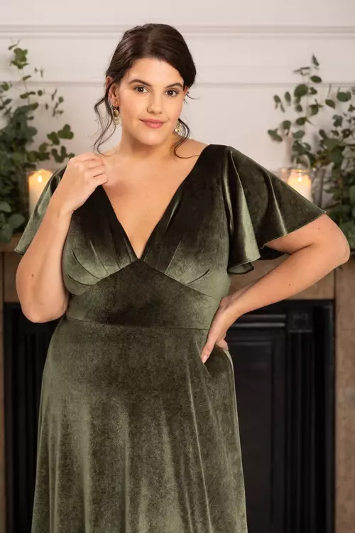 slim fit dress slacks Sample Miller Luxe Satin Bridesmaid Dress
