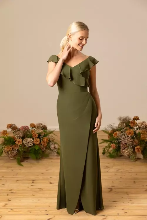pink modest bridesmaid dresses Ballerina Dress – Us Angels
