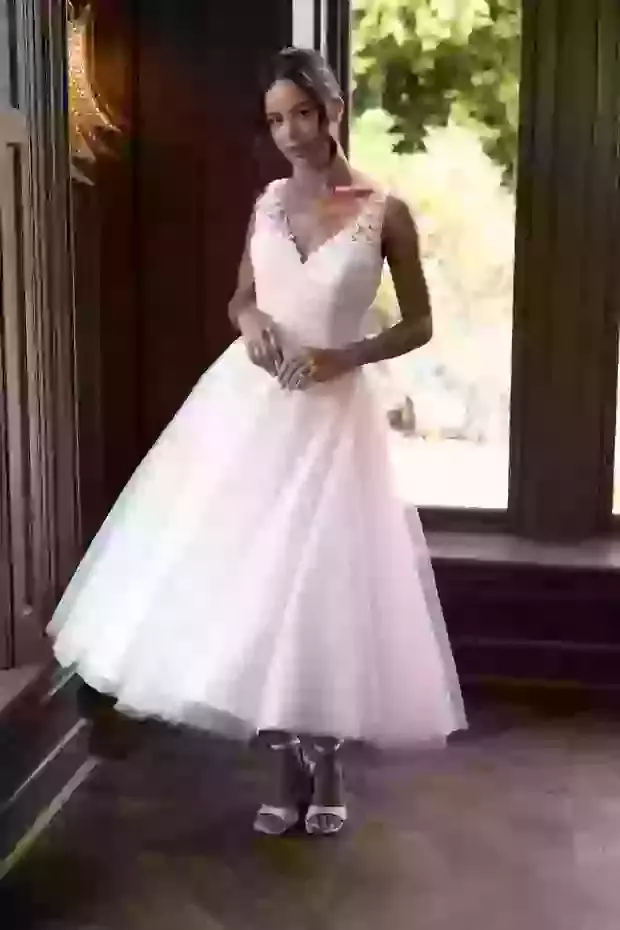 retro wedding dresses uk 1950s Short & Tea Length Wedding Dresses UK
