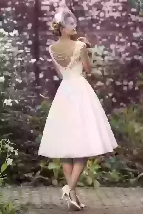 Tea Length Bridal And 50s Style Short Wedding Dresses Brighton